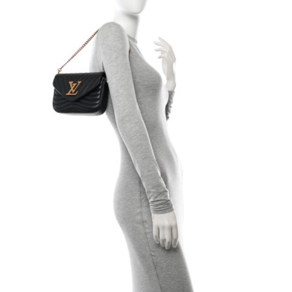 Louis Vuitton Multi-Pochette New Wave Collection Black With Dust Bag and Box, - Picture 7 of 7